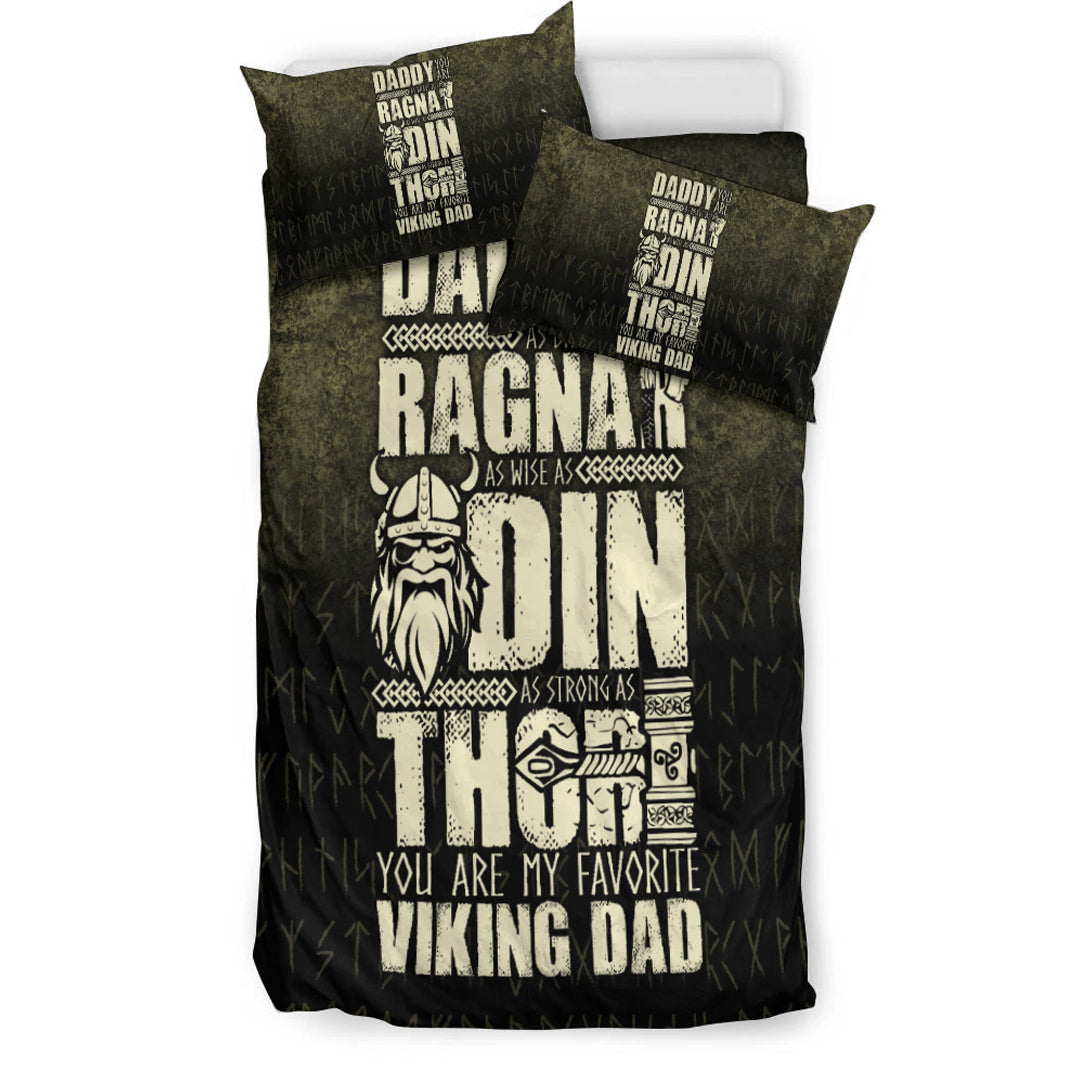 Viking Bedding Set Daddy You Are As Brave As Ragnar 2