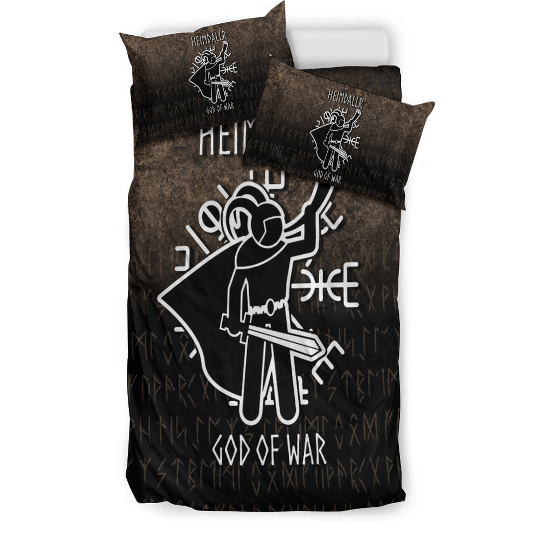 Viking Bedding Set Heimdallr God Of War