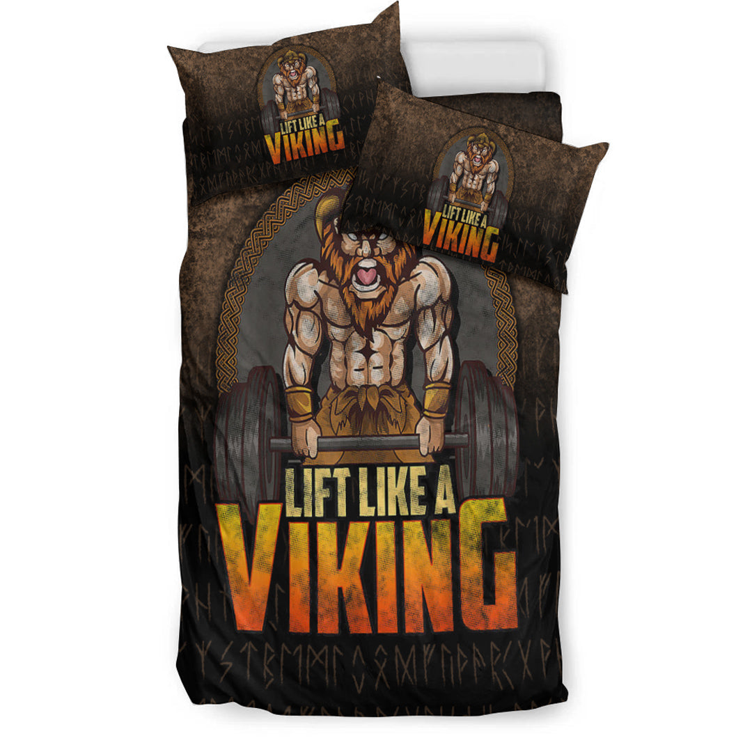 Viking Bedding Set Lift Like A Viking