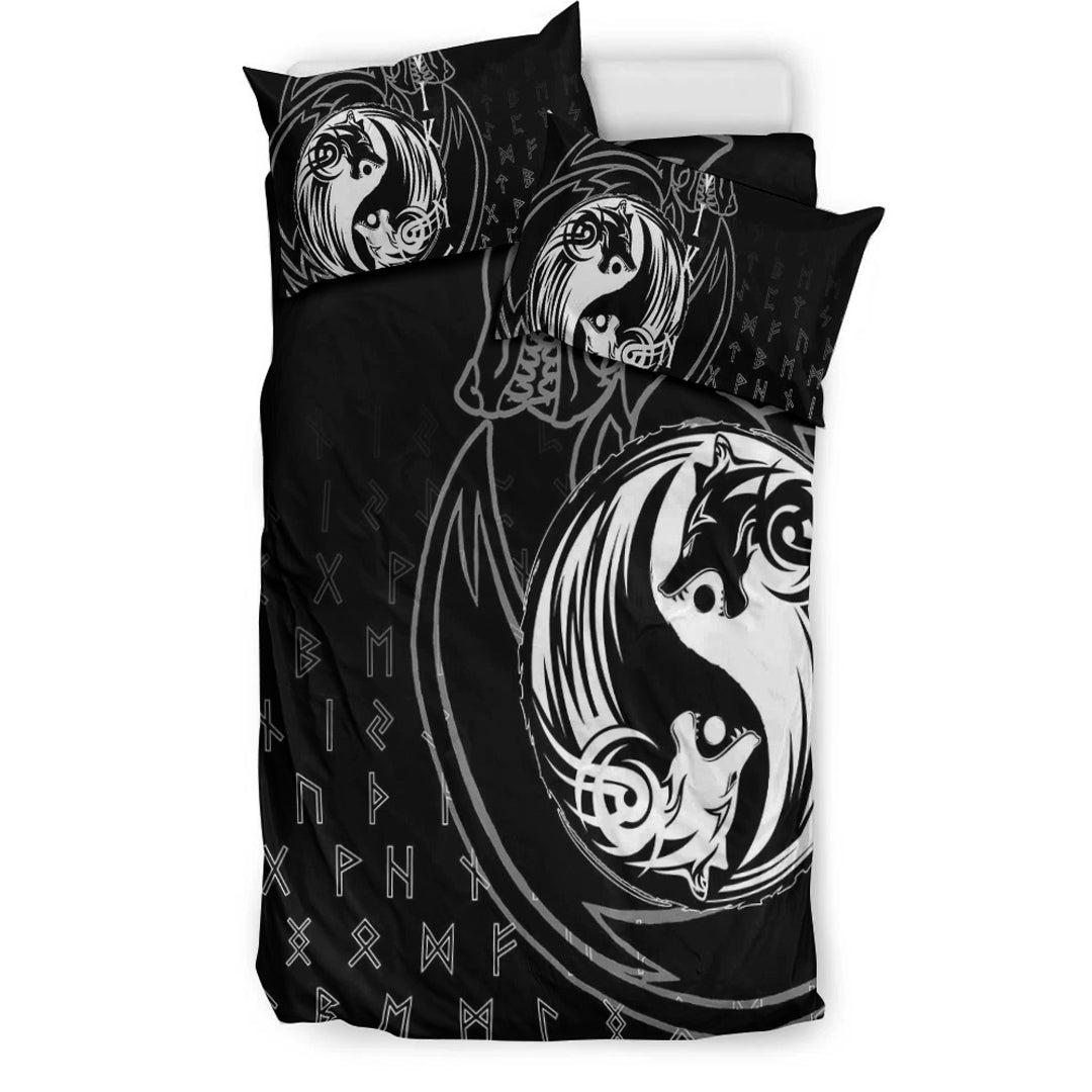 Viking Bedding Set Skoll and Hati