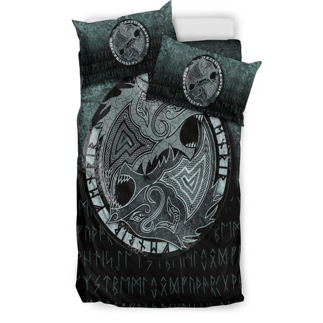 Viking Bedding Set Fenrir the Wolf