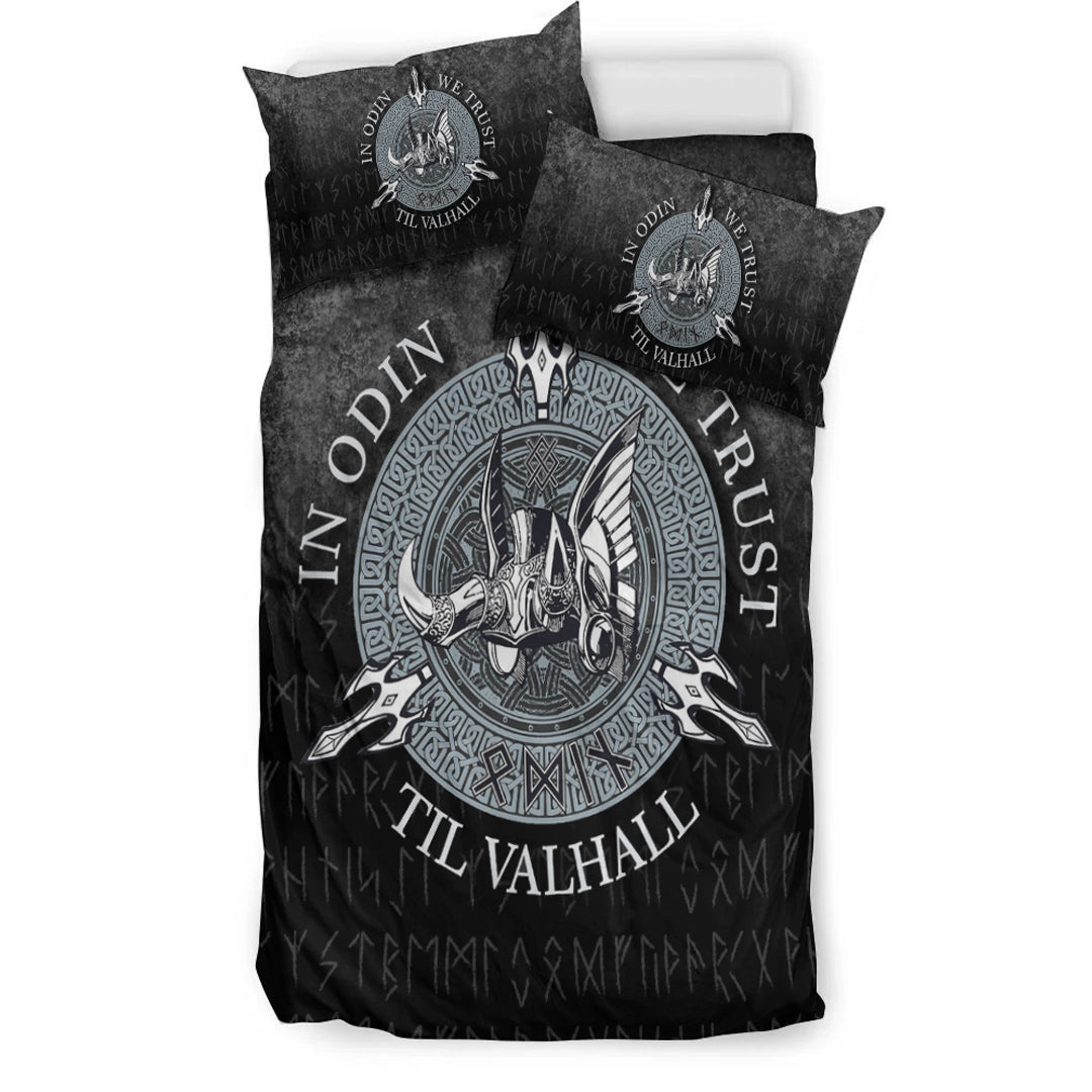 Viking Bedding Set In Odin We Trust