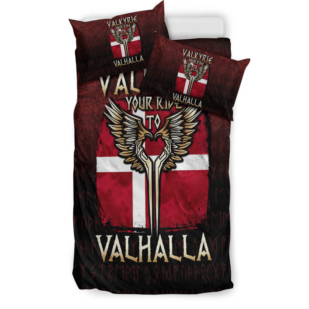 Viking Bedding Set Valkyrie Your Ride to Valhalla Austria