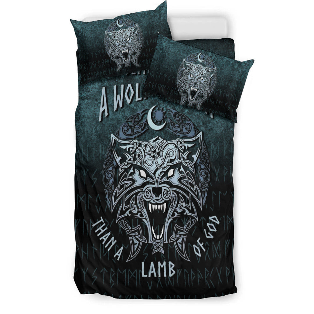 Viking Bedding Set Better To Be A Wolf of Odin