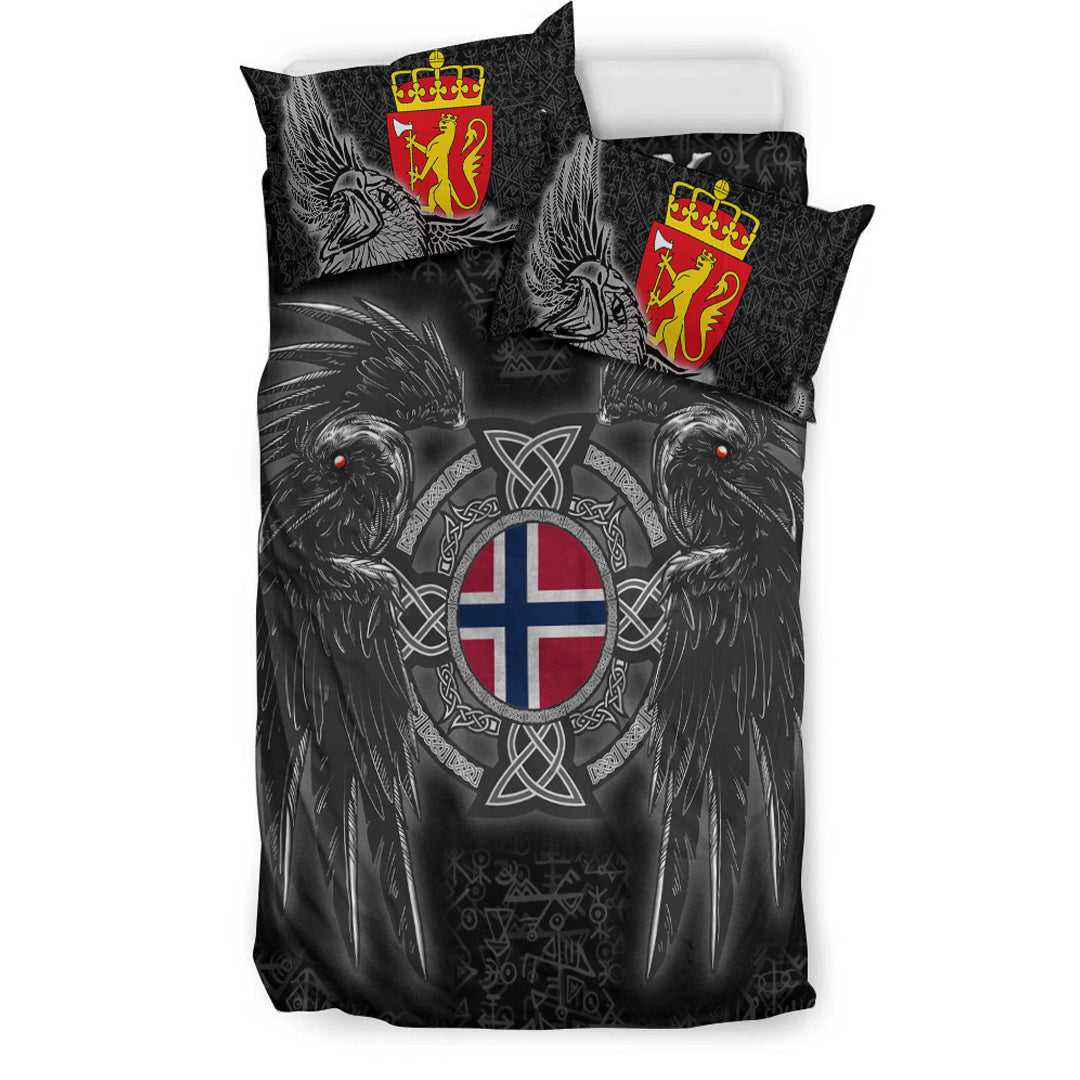 Viking Bedding Set Norway Viking Raven