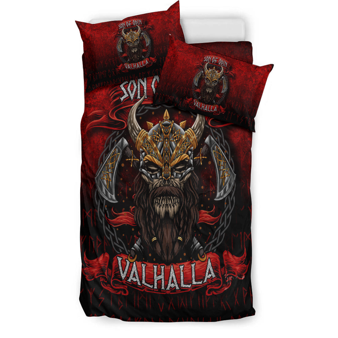 Viking Bedding Set Son of Odin Valhalla