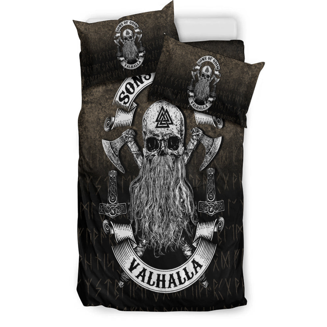 Viking Bedding Set Sons of Odin Valhalla 2