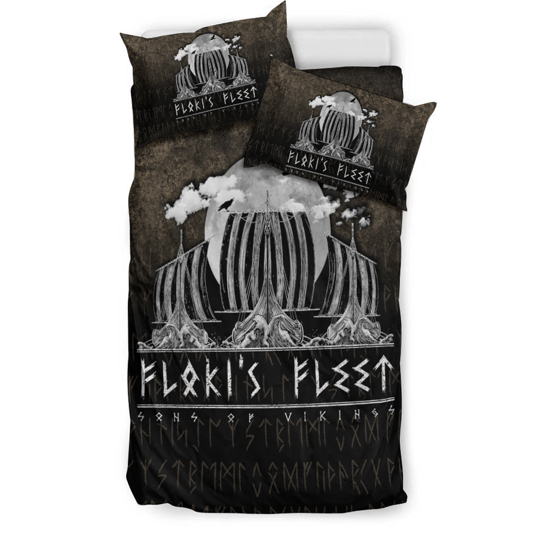 Viking Bedding Set Floki's Fleet