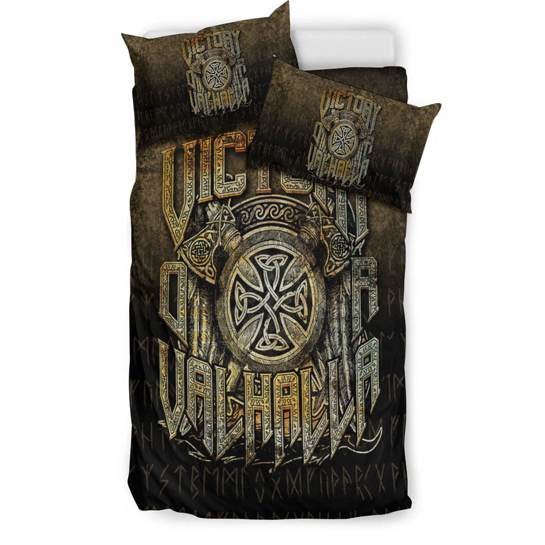 Viking Bedding Set Victory or Valhalla Ver02