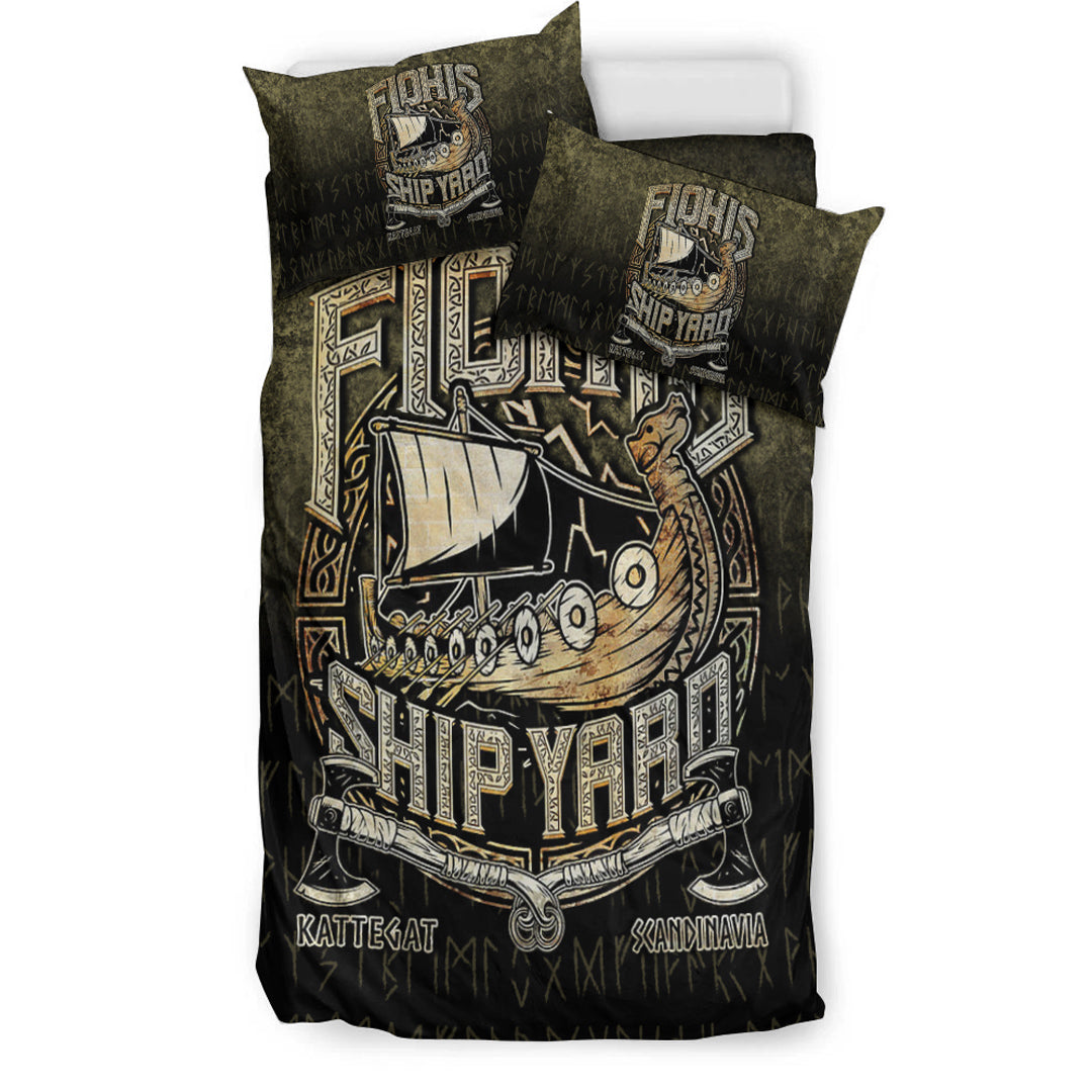 Viking Bedding Set The Viking Flokis Ship Yard