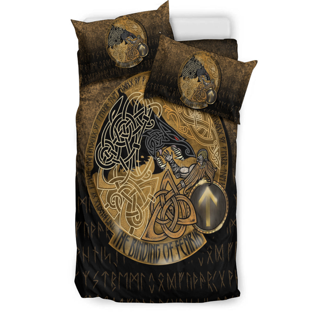 Viking Bedding Set The Binding of Fenrir