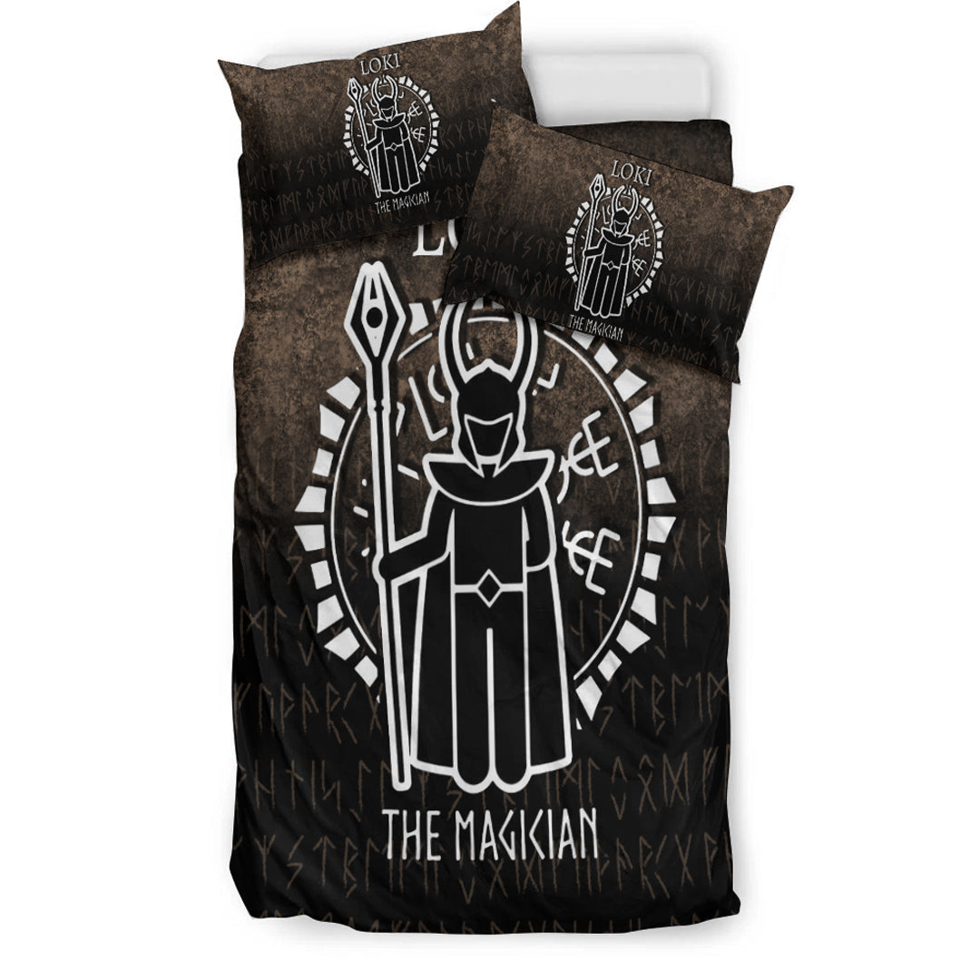 Viking Bedding Set Loki The Magician