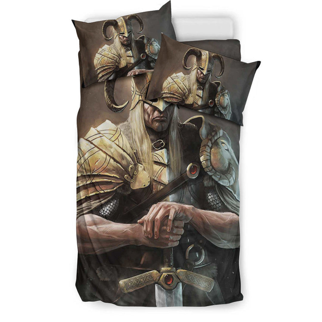 Viking Bedding Set Viking Gold Knights