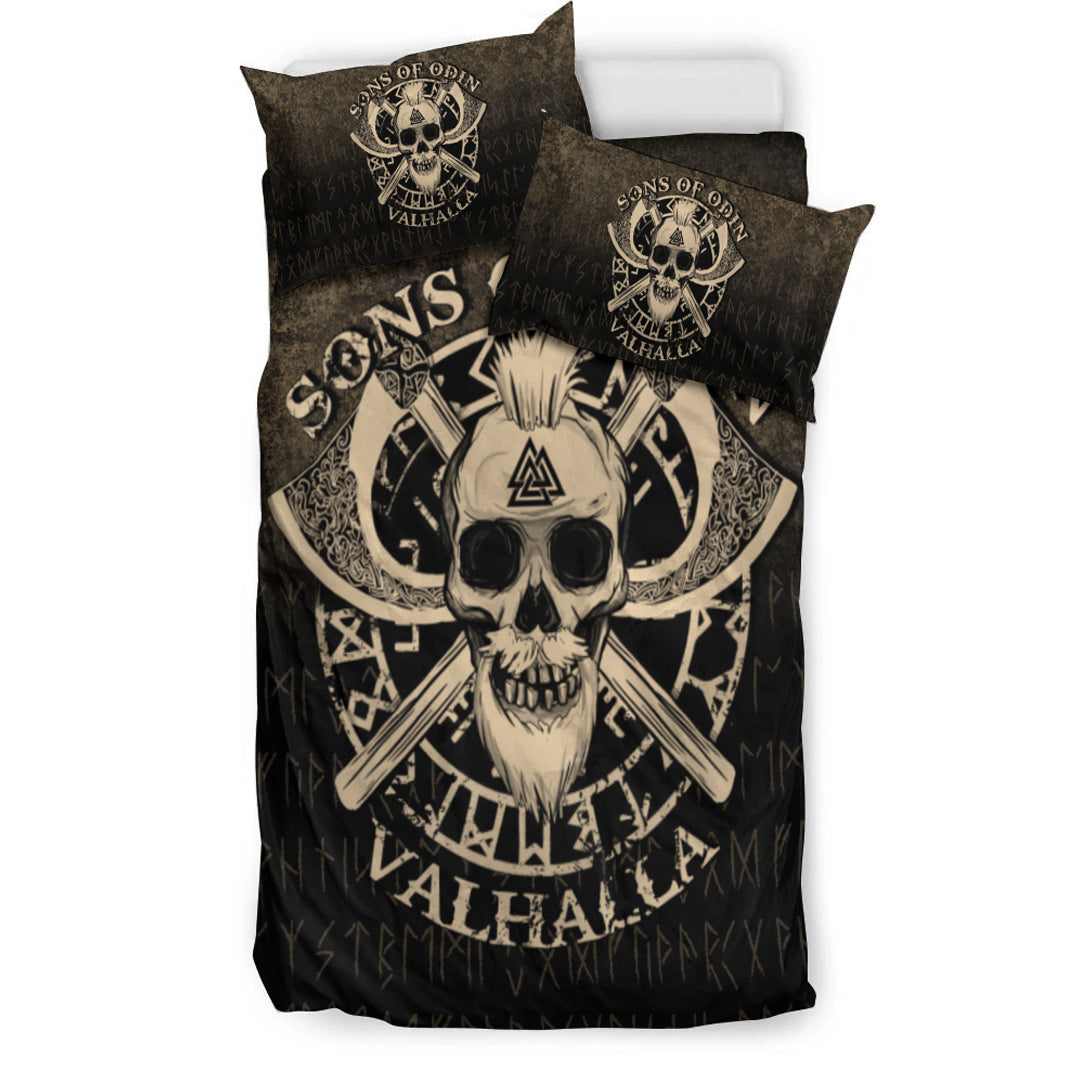 Viking Bedding Set Sons of Odin Valhalla