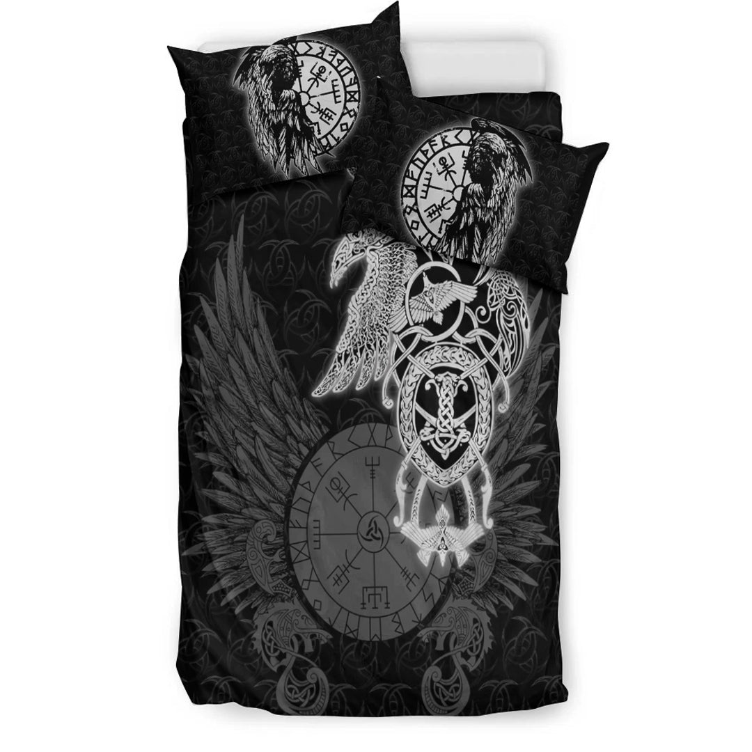 Viking Bedding Set Raven Ving