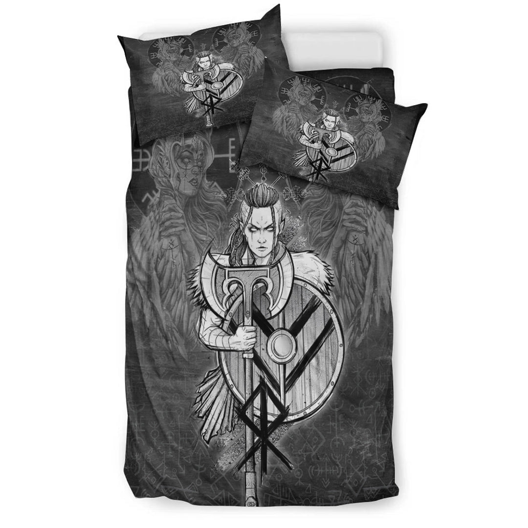 Viking Bedding Set Viking Women's Warrior Axes