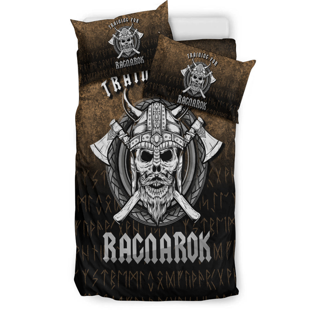 Viking Bedding Set Training For Ragnarok Vikings Norse