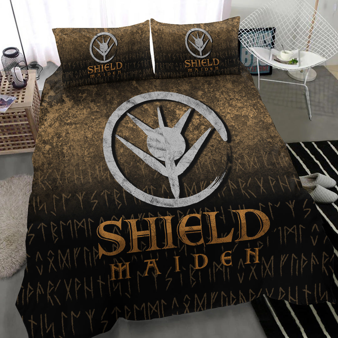 Viking Bedding Set Shieldmaiden