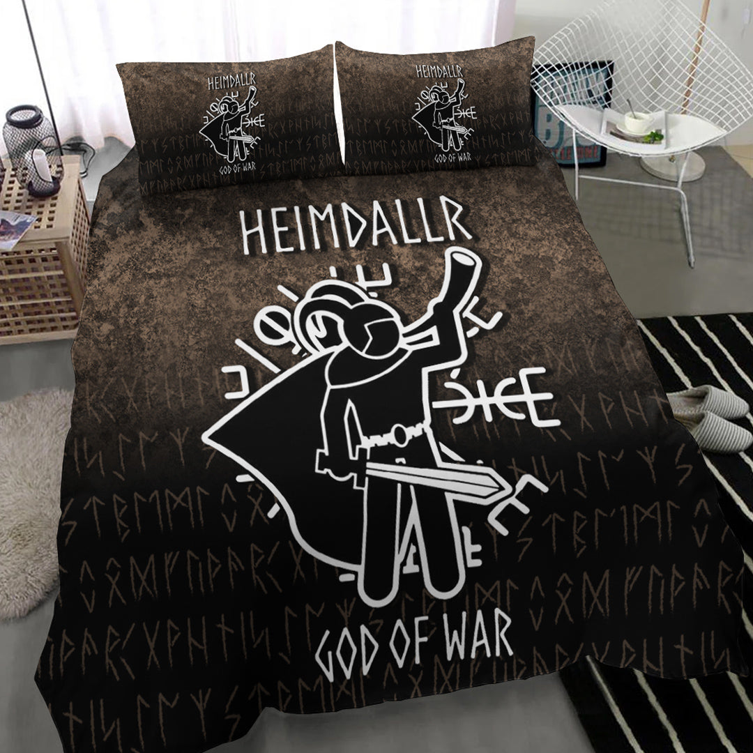 Viking Bedding Set Heimdallr God Of War