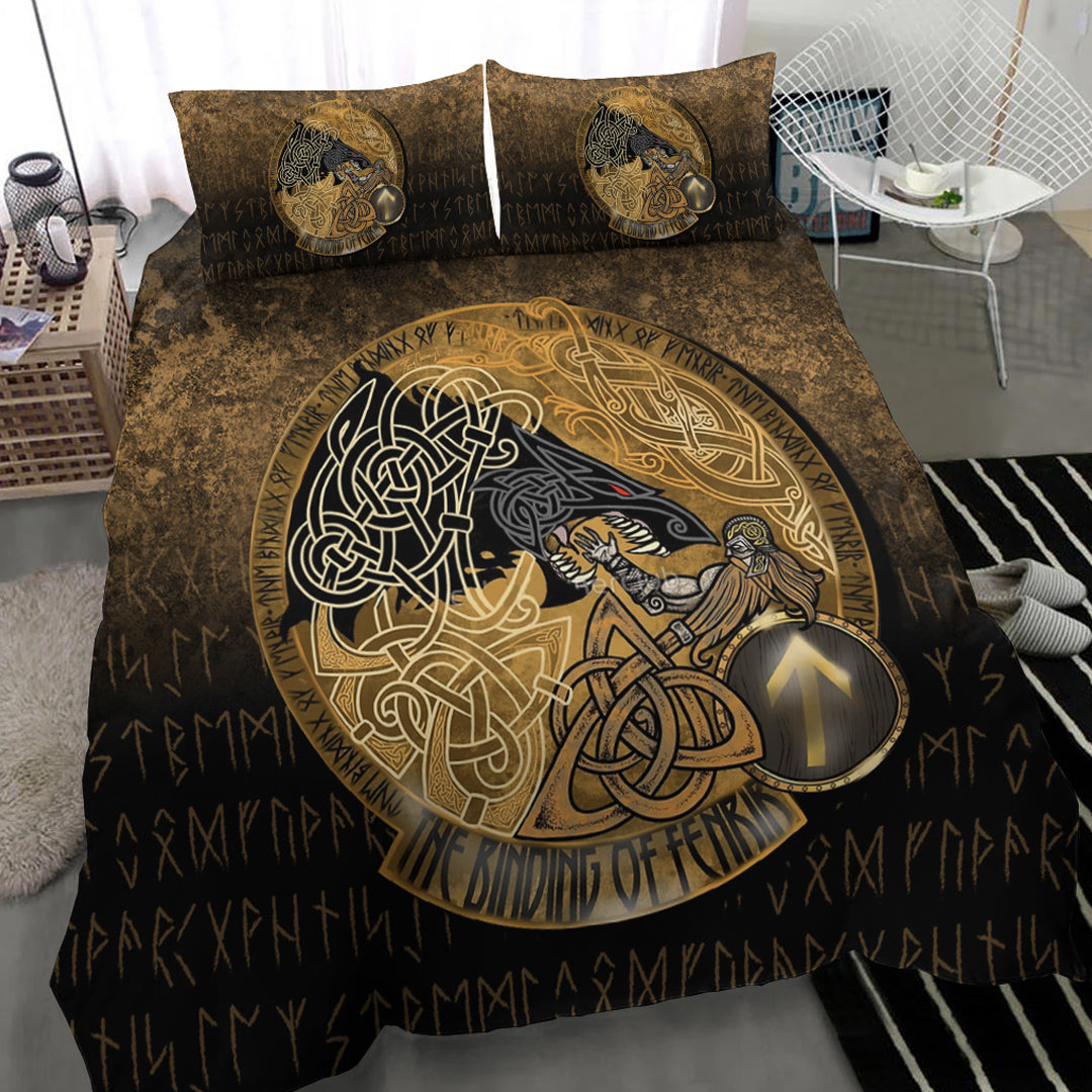 Viking Bedding Set The Binding of Fenrir