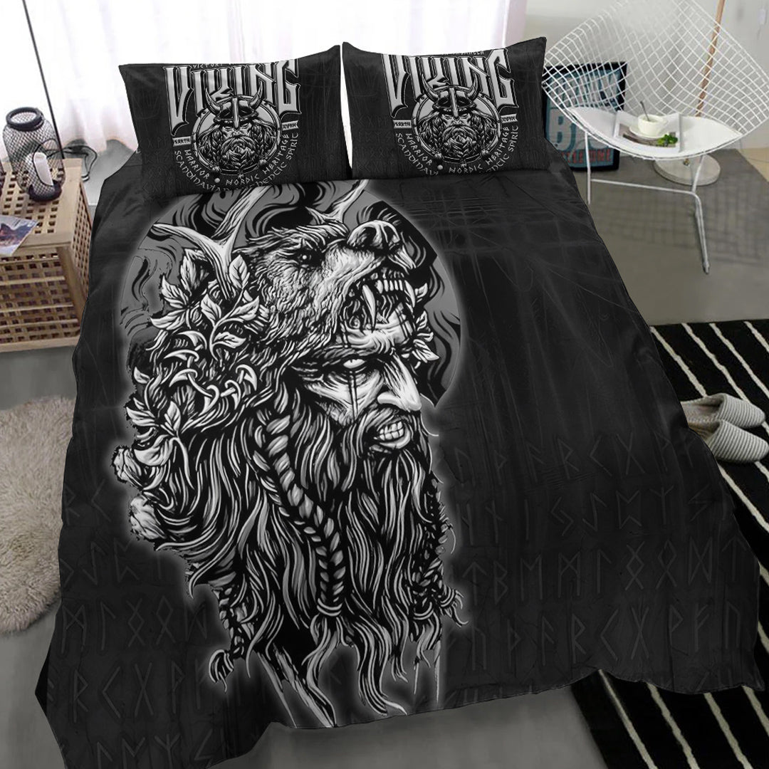 Viking Bedding Set Odin Circle