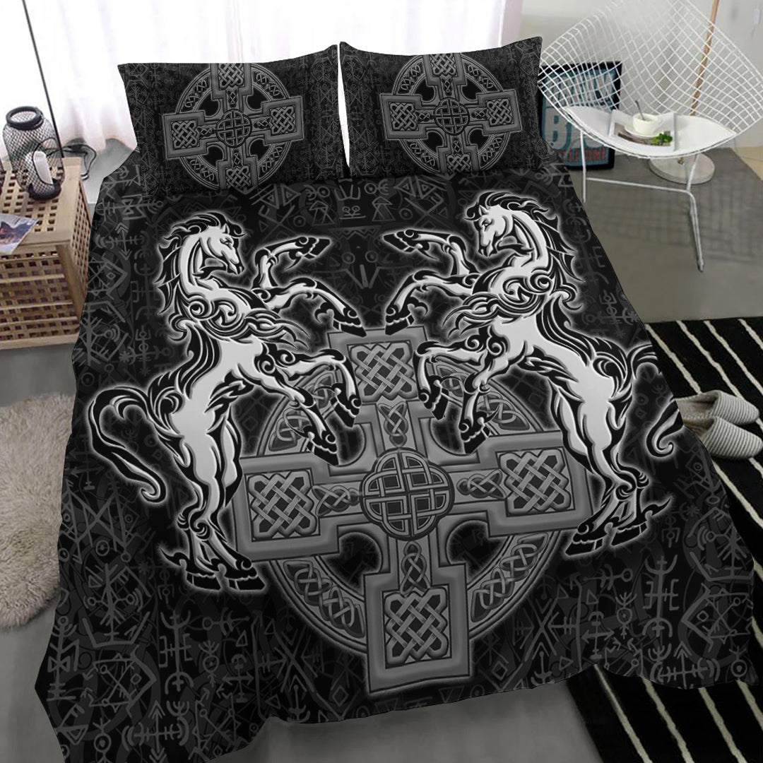 Viking Bedding Set Sleipnir Style Ver02