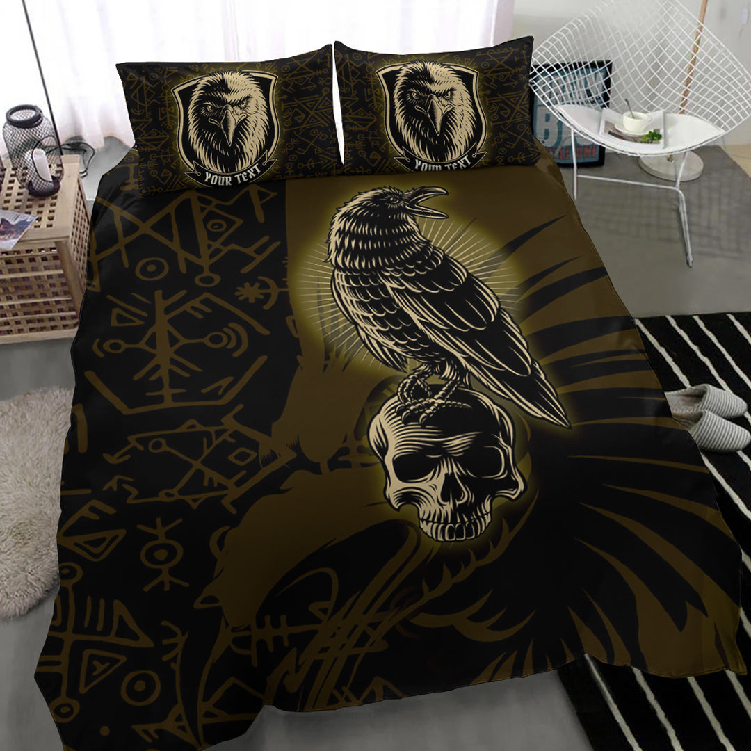 Viking Bedding Set Raven Style