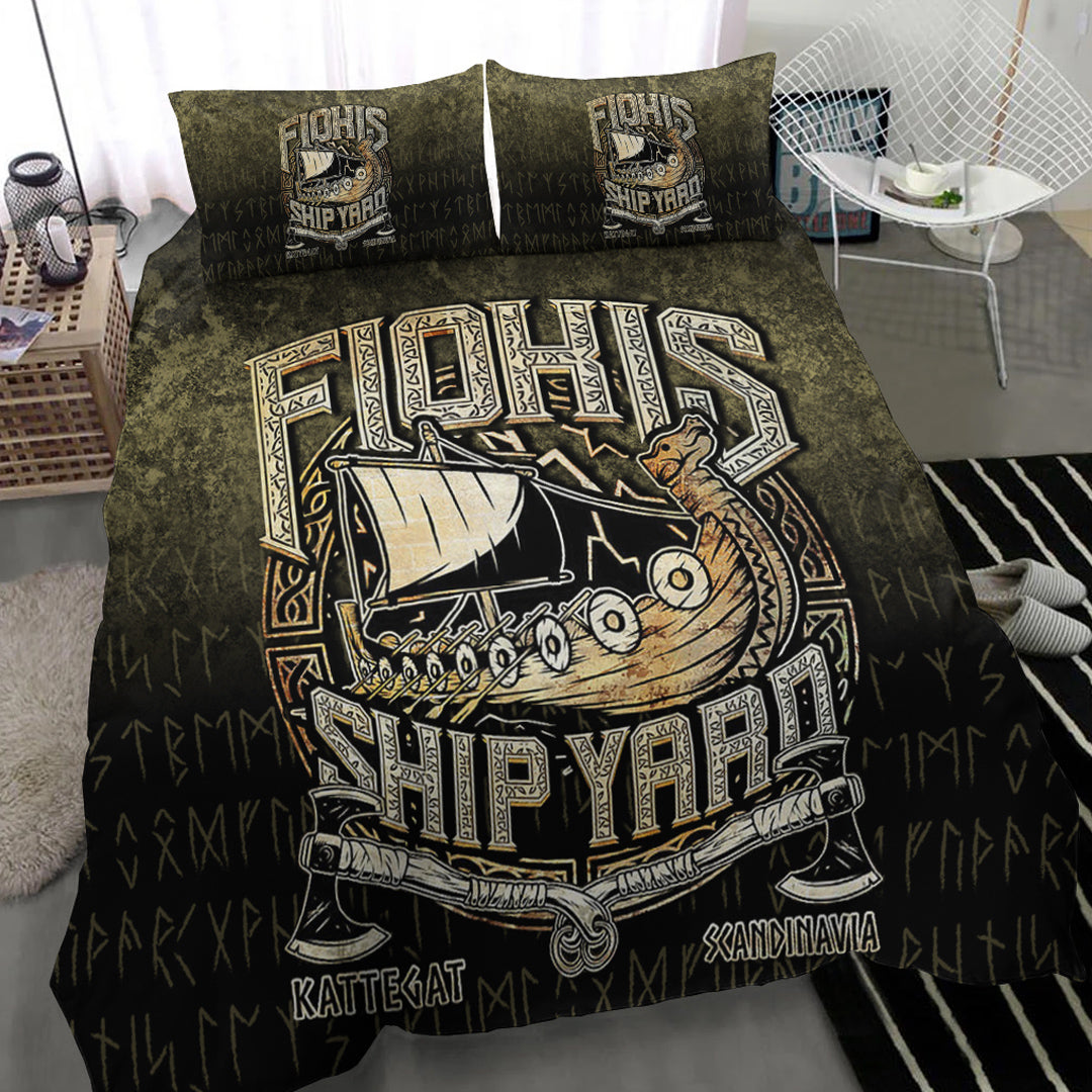 Viking Bedding Set The Viking Flokis Ship Yard