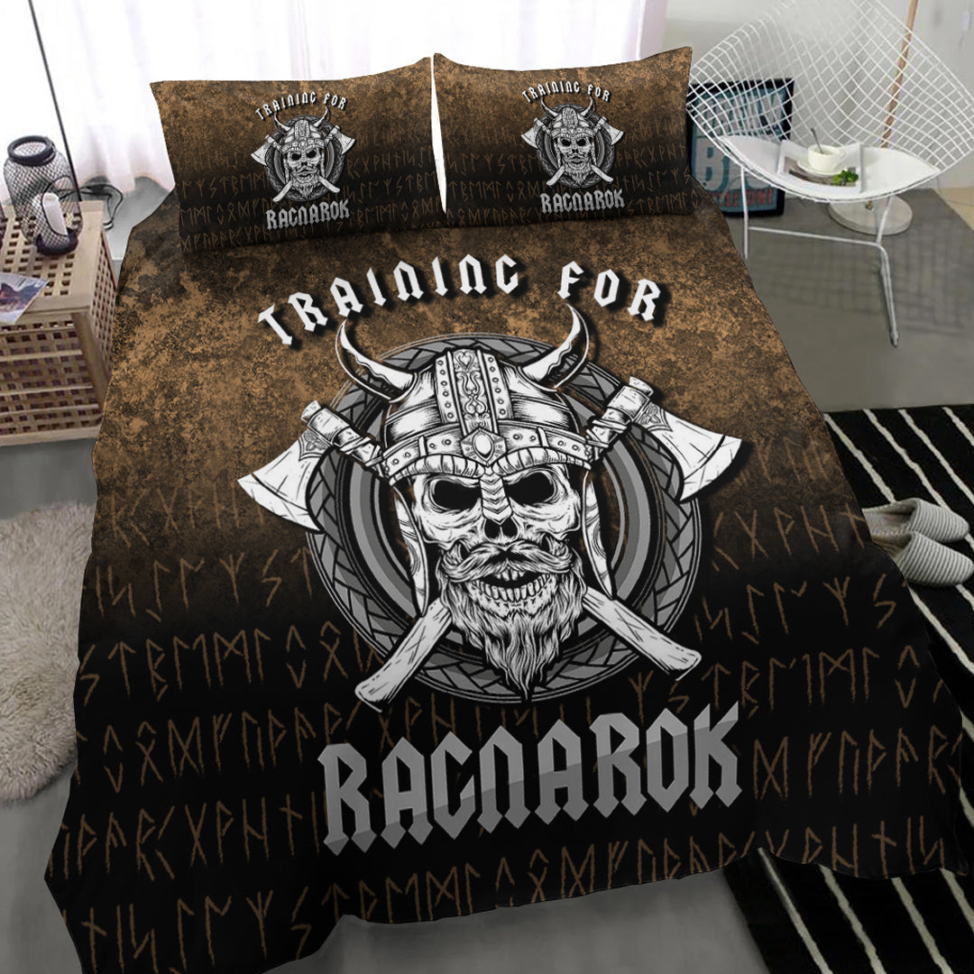 Viking Bedding Set Training For Ragnarok Vikings Norse