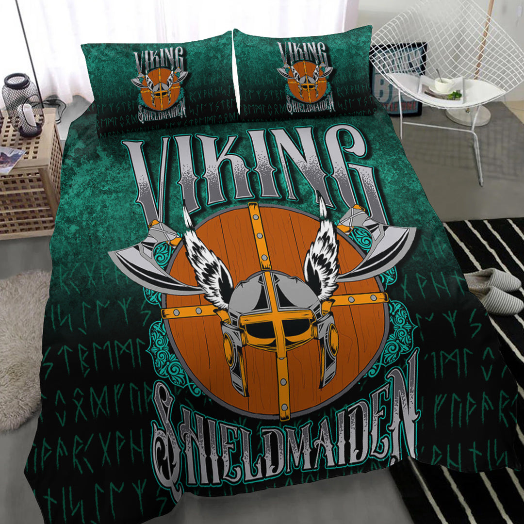 Viking Bedding Set Viking ShieldMaiden