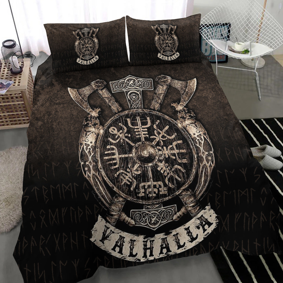 Viking Bedding Set Special Vegvisir Valhalla