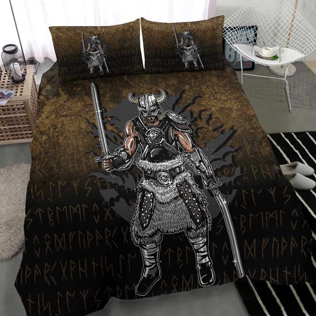 Viking Bedding Set Viking Dark Warrior