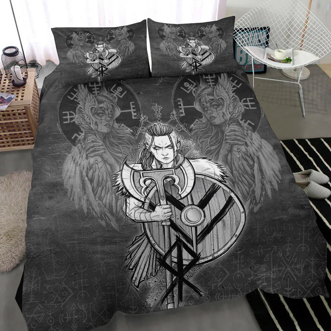 Viking Bedding Set Viking Women's Warrior Axes