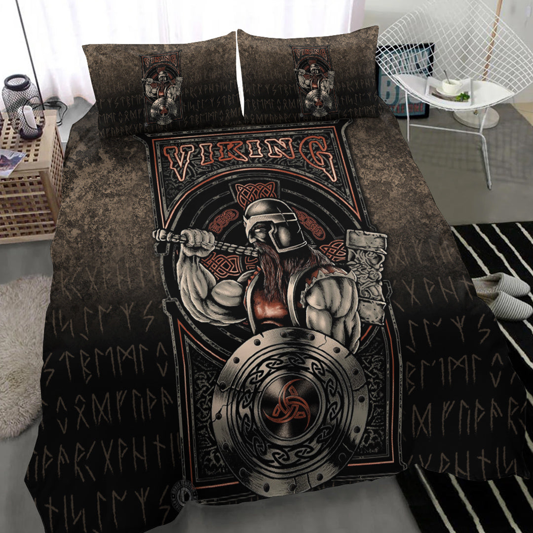 Viking Bedding Set Vikings Warriror Valhalla