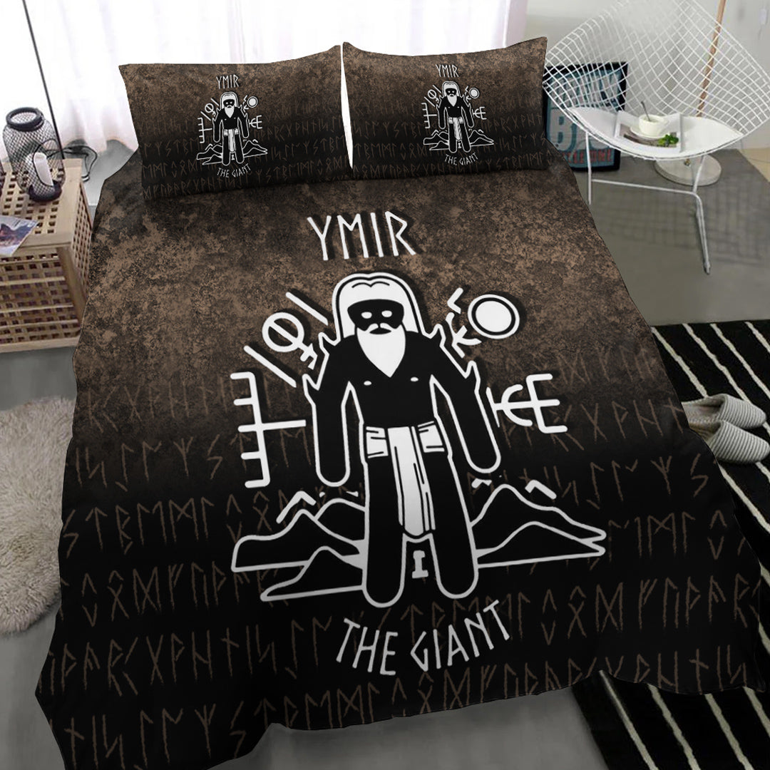 Viking Bedding Set Ymir The Giant