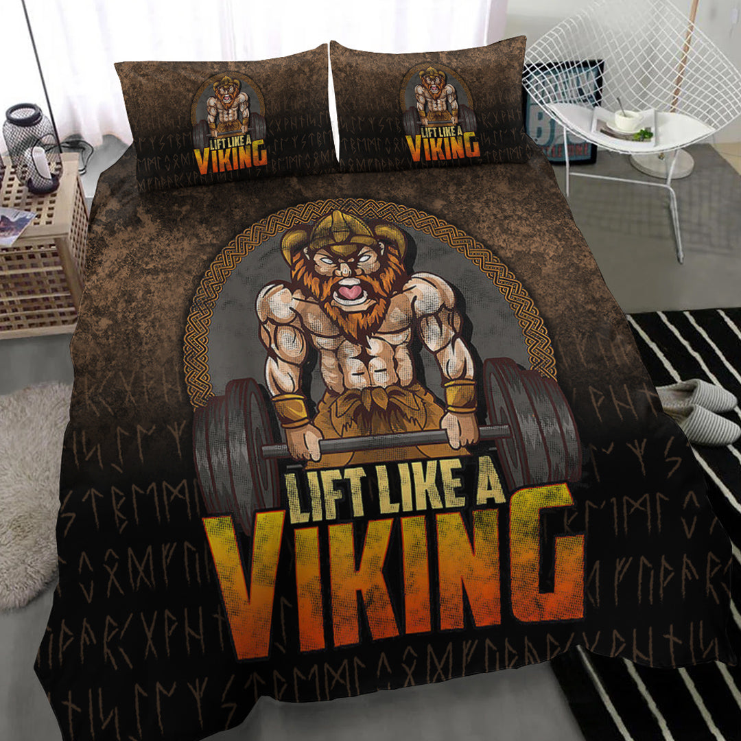 Viking Bedding Set Lift Like A Viking