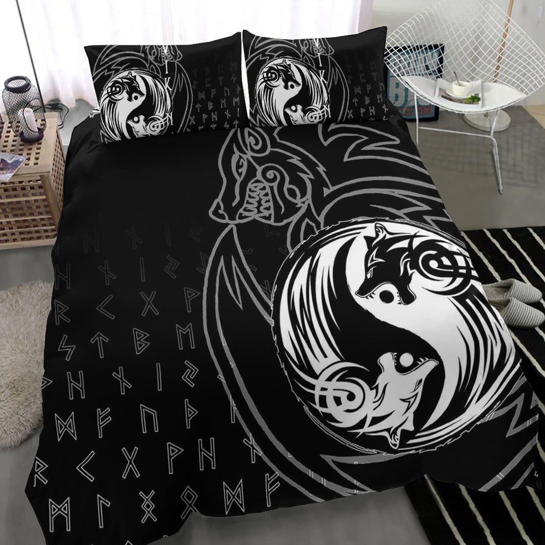 Viking Bedding Set Skoll and Hati