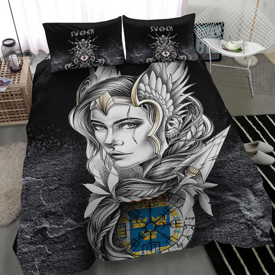 Viking Bedding Set Valkyries Sweden Viking Country