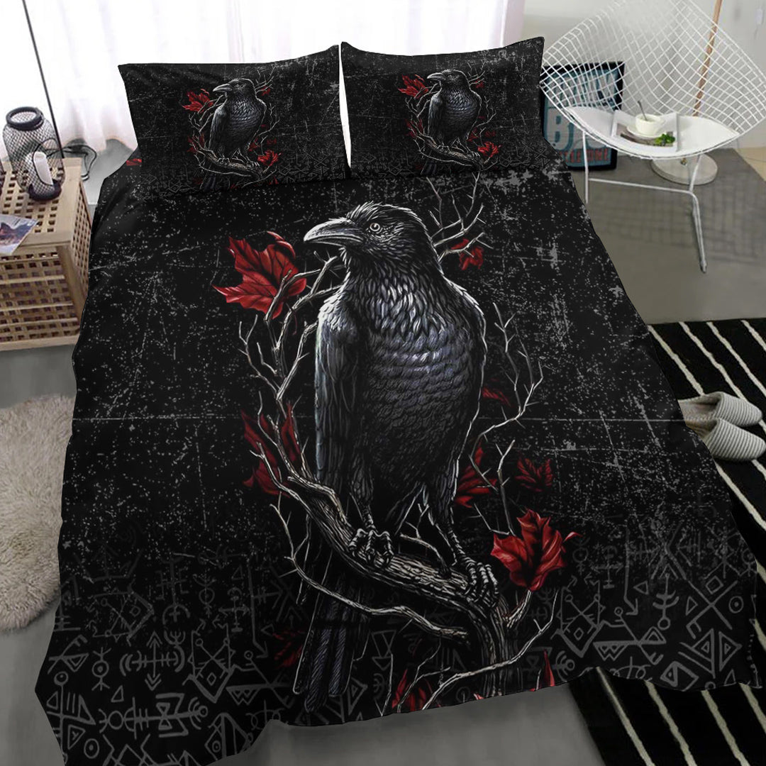 Viking Bedding Set Viking on a Tree Branch