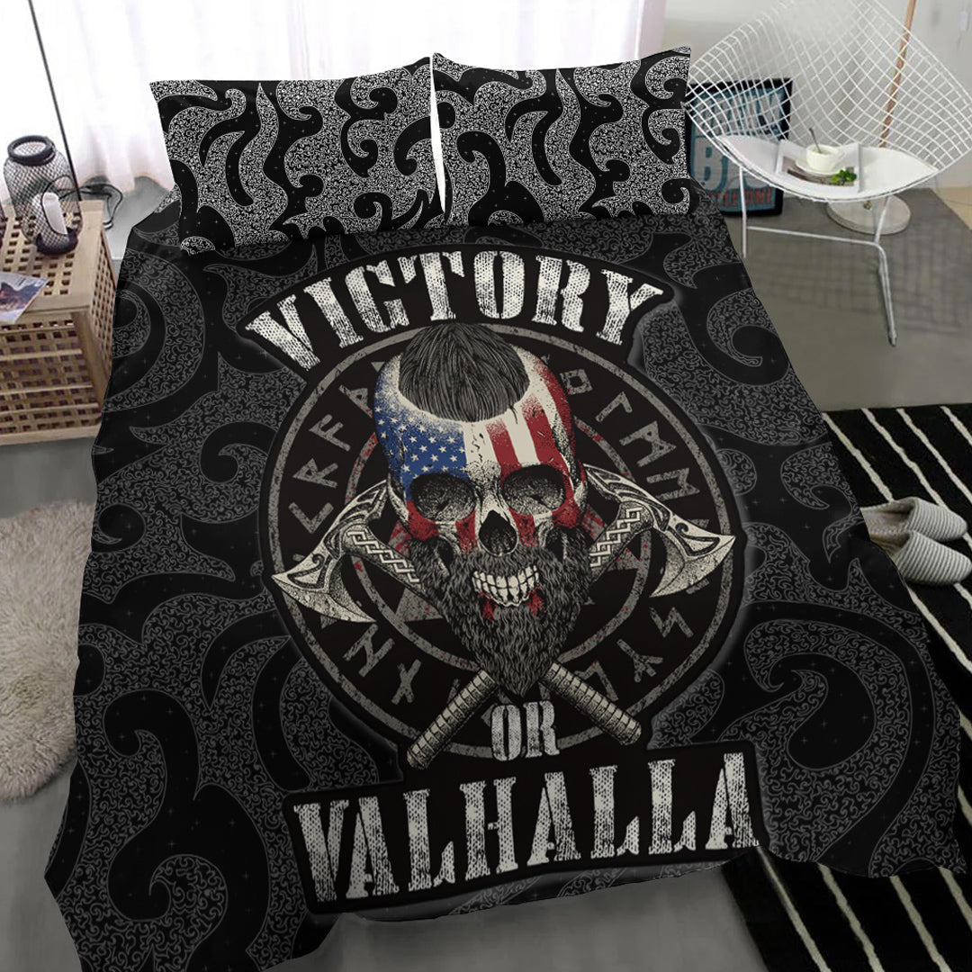 Viking Bedding Set Victory or Valhalla Special Ver02