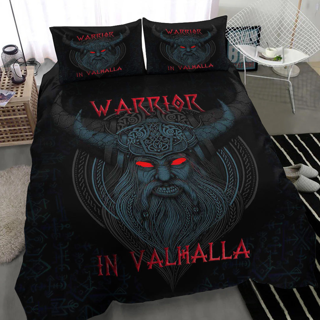 Viking Bedding Set Warrior In Valhala