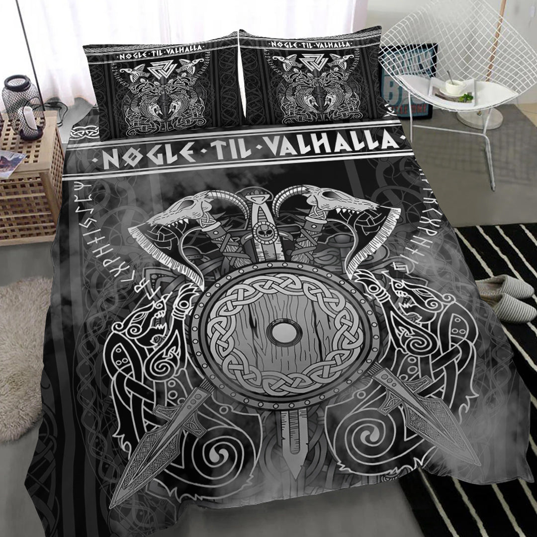 Viking Bedding Set Viking Valknut Celtic