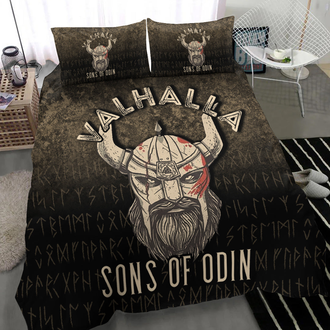 Viking Bedding Set Valhalla Sons Of Odin