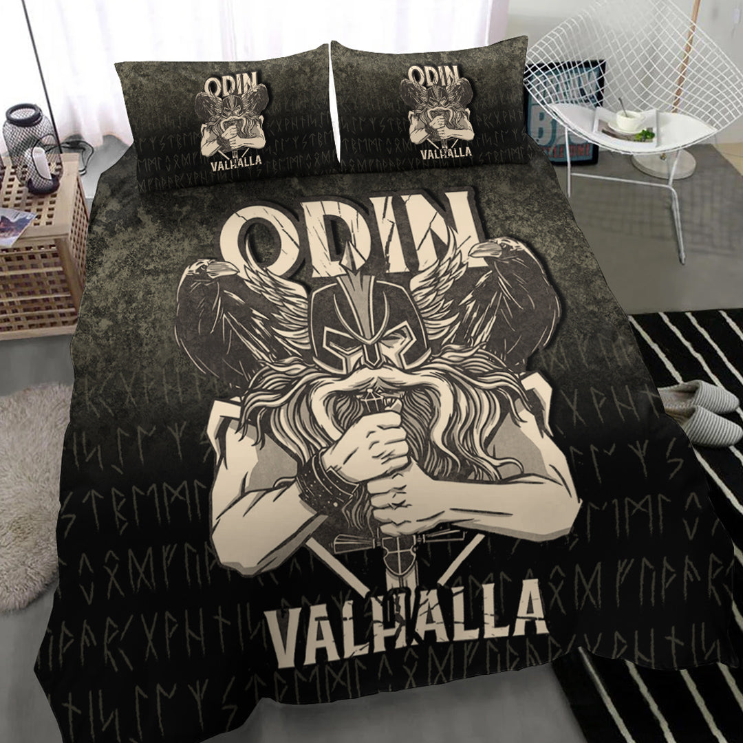 Viking Bedding Set Odin Valhalla