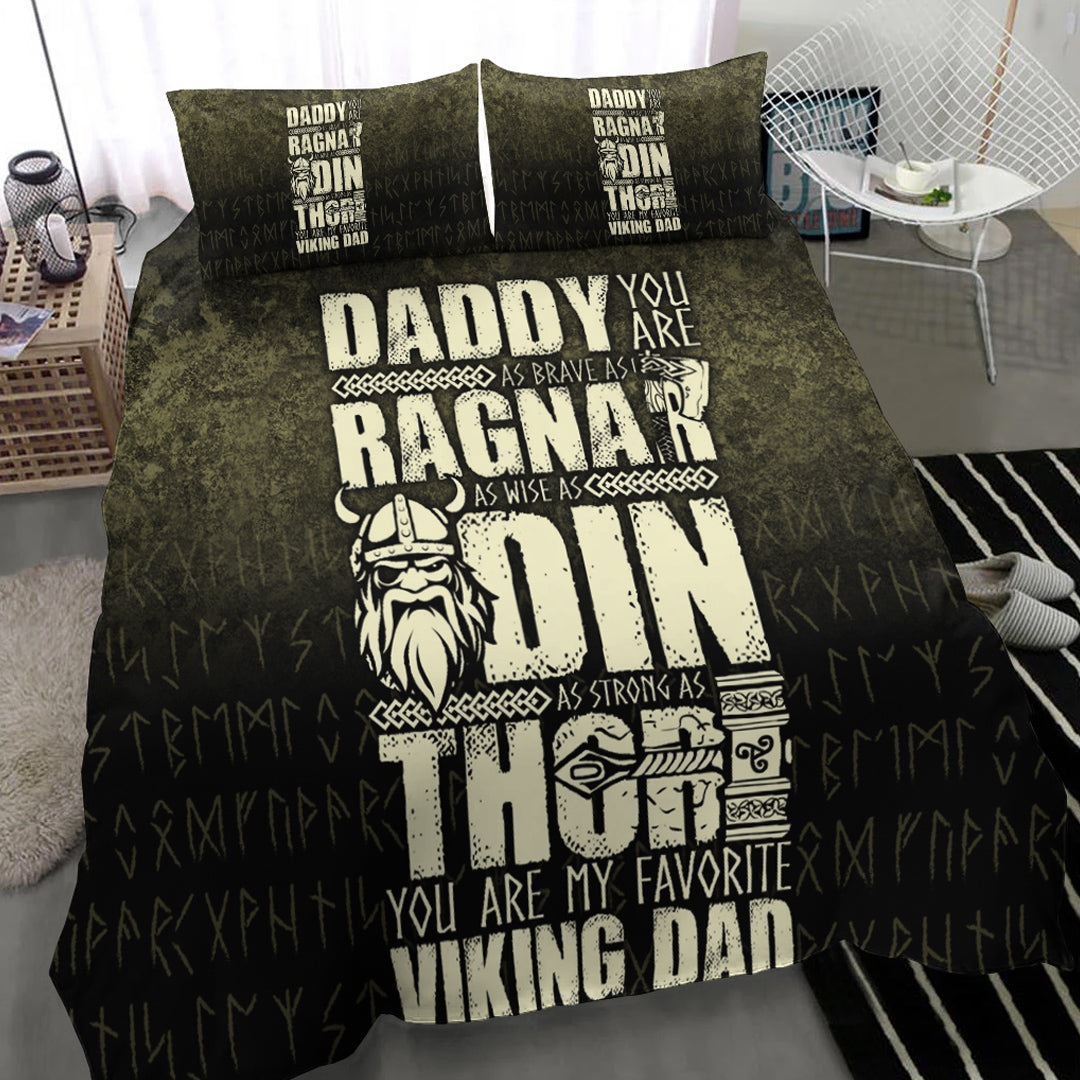 Viking Bedding Set Daddy You Are As Brave As Ragnar 2