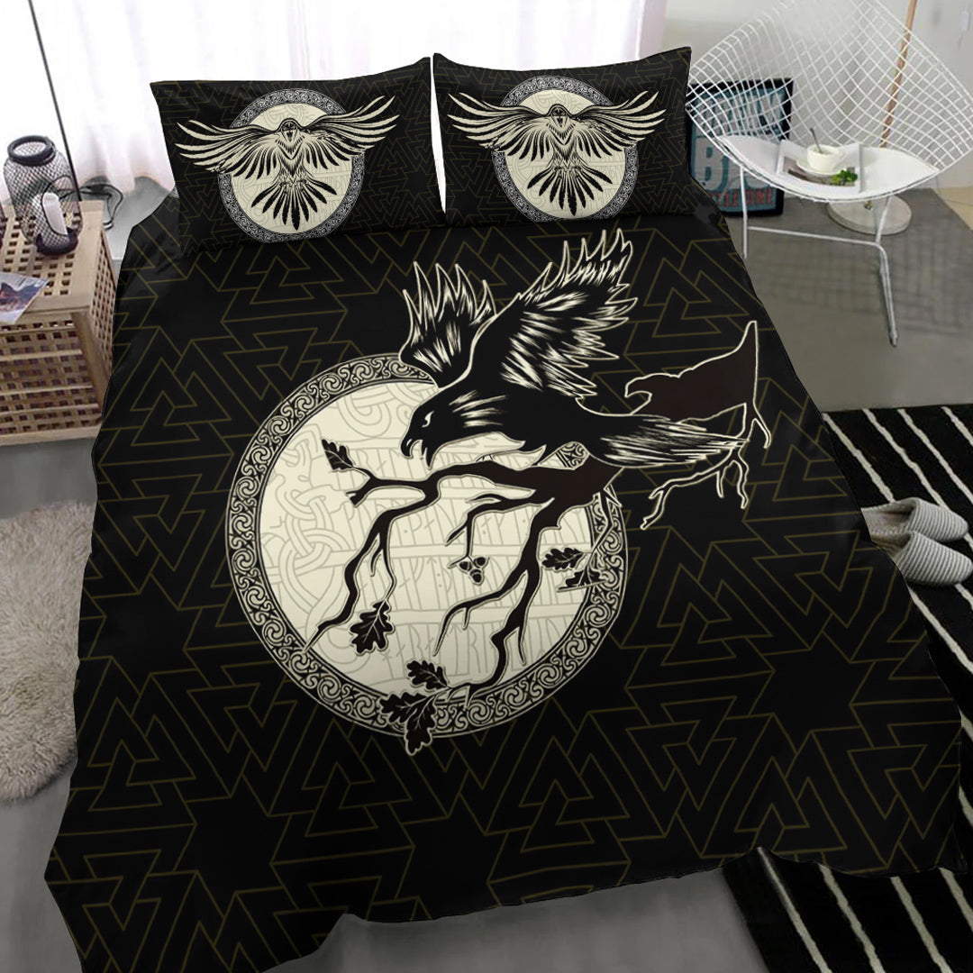 Viking Bedding Set Viking Raven