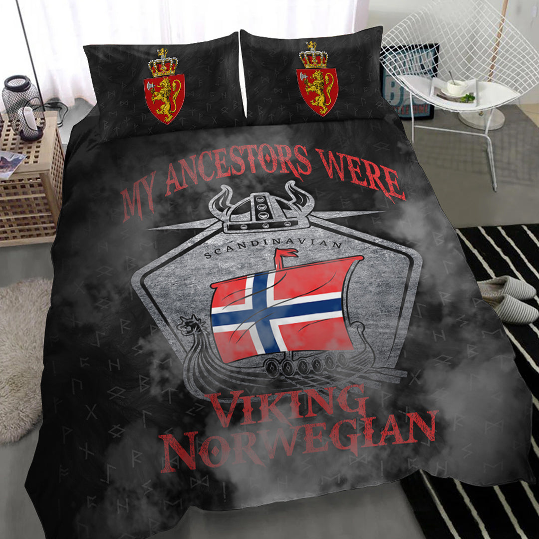 Viking Bedding Set Viking Norway Drakka Scandinavian