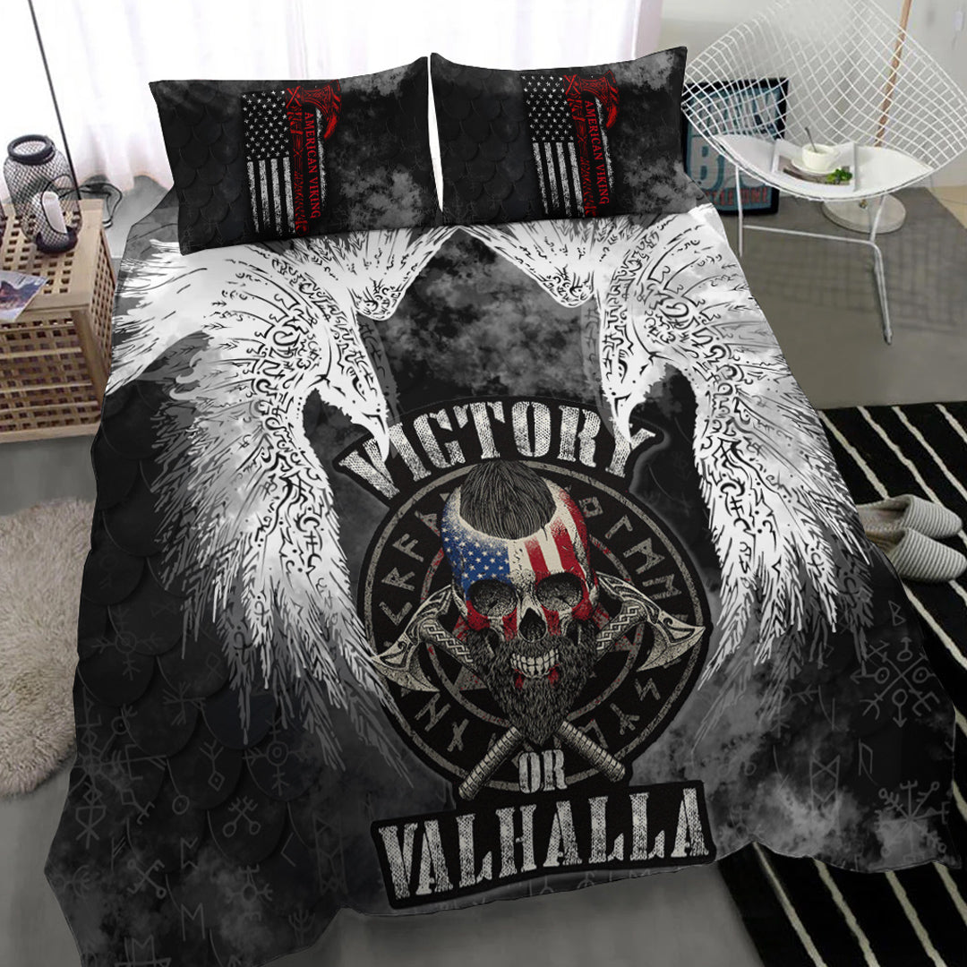 Viking Bedding Set Viking Mystical Raven American