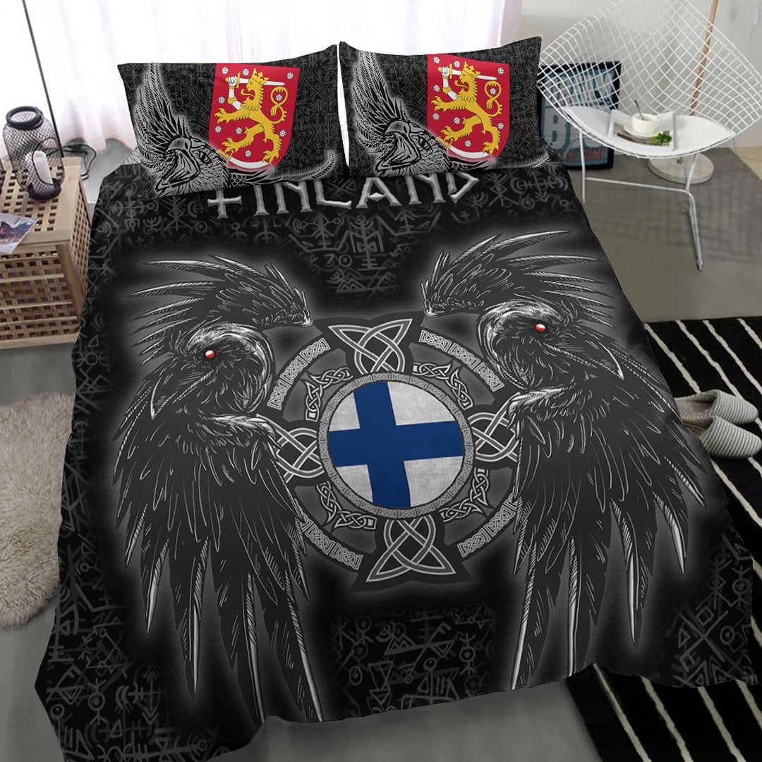 Viking Bedding Set Finland Viking Raven