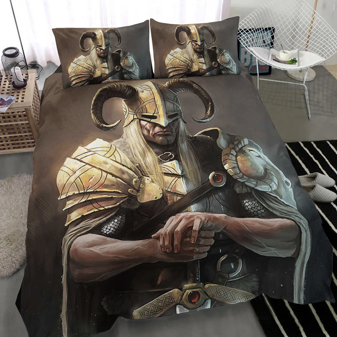 Viking Bedding Set Viking Gold Knights